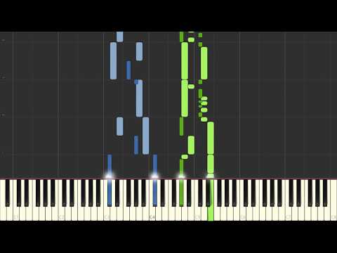 Jean Baptiste Lully - Marche pour la ceremonie des Turcs (piano solo) [Synthesia tutorial]