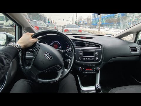 Kia Ceed II [1.6 CRDi 110 HP] | Test Drive #9 | POV Driver. TV