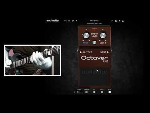 Audiority OCTAVER 82 / VST BOSS OC-2 / Gibson SG