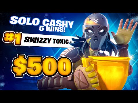 1ST PLACE SOLO CASH CUP FINALS - 5 VICTORIES IN A ROW ($500) 🏆 | SwizzY
