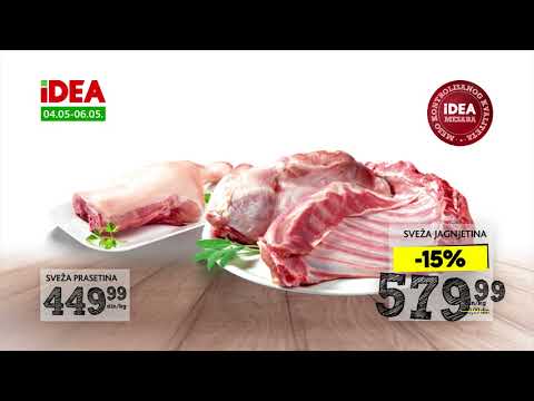 IDEA | Vikend akcija 4.05 - 6.05.2018.