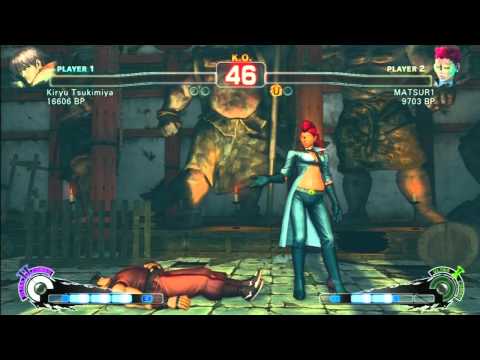 SSF4 Rank Match  Kiryu Tsukimiya (GY)  vs  MATSUR1 (VI)