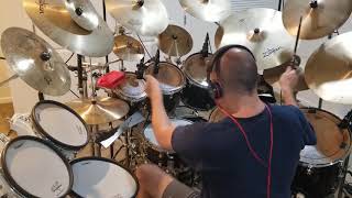 Jeff Lorber Fusion - The Badness (drum cover)