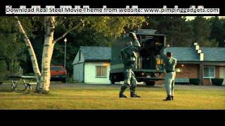 Real Steel 'Charlie Teaches Atom' Movie Clip Official[HD] + EXCLUSIVE  Windows 7 Theme Link