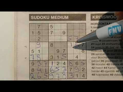 Thank you for this Medium Sudoku puzzle (with a PDF file) 07-15-2019