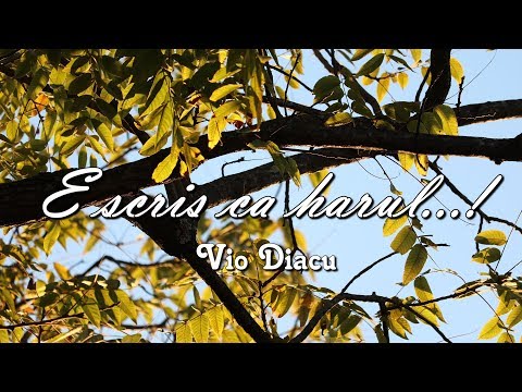 E scris că harul de la neamuri - video