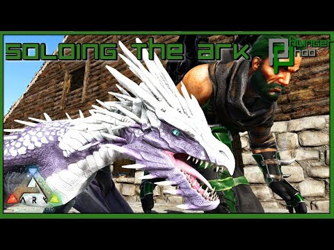 Soloing the Ark S4E180 - EASY WAY TO GET WYVERN MILK! ICE WYVERN HATCHING!