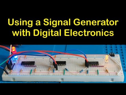 Using a signal generator with digital electronics - #141