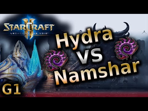 LotV tournament - Hydra (Z) vs Namshar (Z) - G1 on Dusk Towers - Starcraft 2 Legacy of the Void