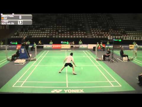 Dutch Open 2015 * R32 * MS * Teck Zhi Soo vs Pablo Abian