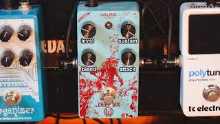 Video thumbnail for Walrus Audio Deep Six Compressor Demo - Why Is It My Favorite Compressor Pedal? by Antoine Michaud