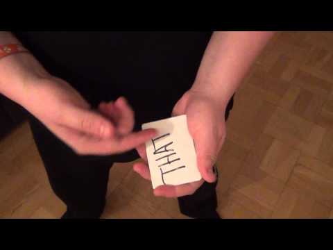 This 'N' That card trick performance