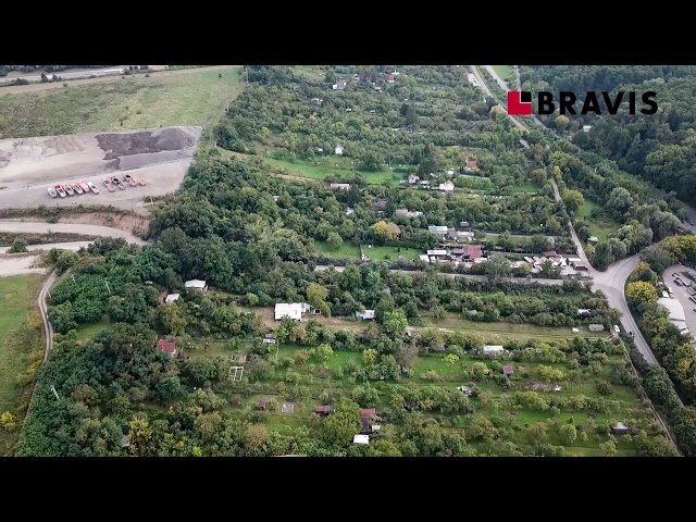 Prodej zahrady 2812 m2 v Brně Černovicích při ulici Vinohradská