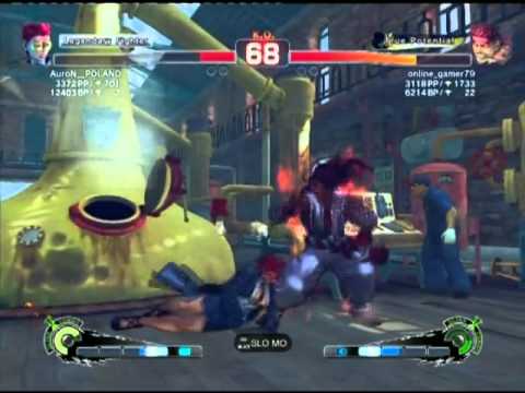 SSF4 AE : online_gamer79(evil ryu) vs AuroN_POLAND (viper)