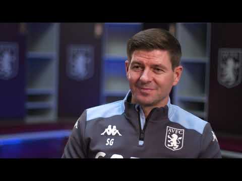 WATCH Steven Gerrard's first interview on VILLATV