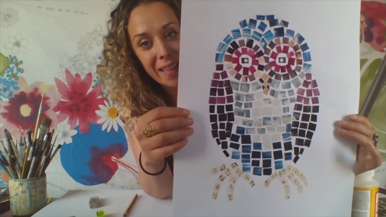 Draw The Day - Paper Mosaic