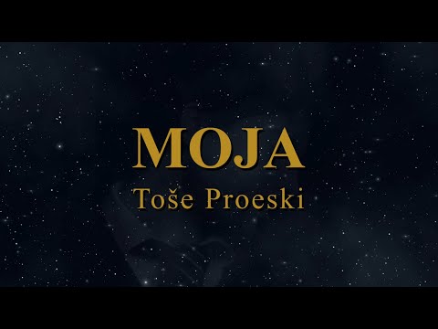 Toše Proeski ~ MOJA (Lyrics Video) #special
