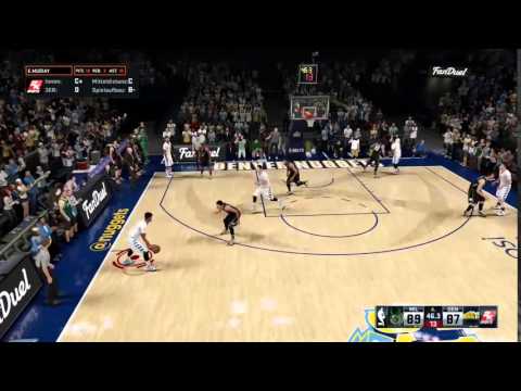 Mudiay's CRAZY slam dunk