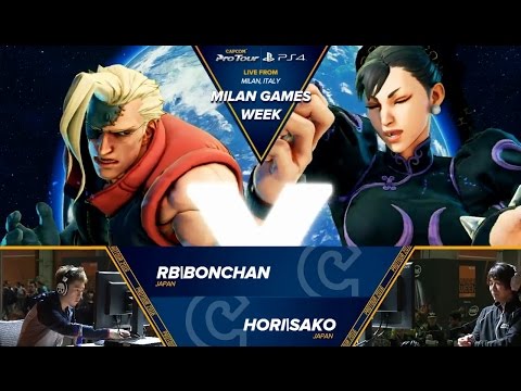 Bonchan (Nash) vs Sako (Chun-Li) - EU Regional Finals 2016 - Day 1 Qualifiers