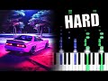 BRODYAGA FUNK Eternxlkz HARD Piano Tutorial