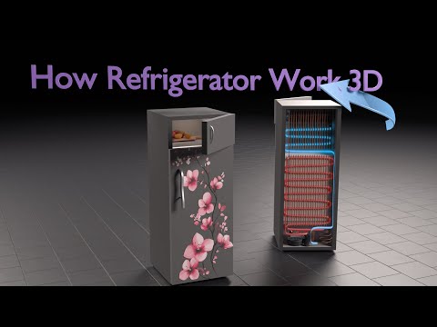 "Science Behind Refrigerator | 3D Animation Breakdown"