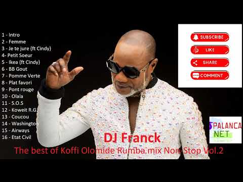 The best of Koffi Olomide Rumba mix Non-Stop Vol.2