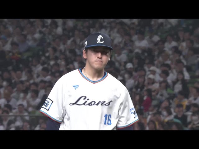 7回表】マリーンズ・横山陸人 上位打線を3者連続三振に抑える 7回表】マリーンズ・横山陸人 上位打線を3者連続三振に抑える