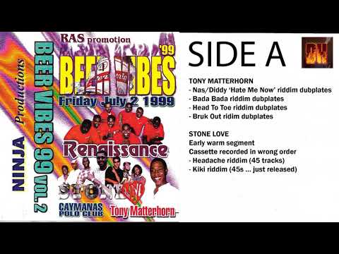Tony Matterhorn & Stone Love - RAS Promotion Beer Vibes July 2, 1999 - SIDE A