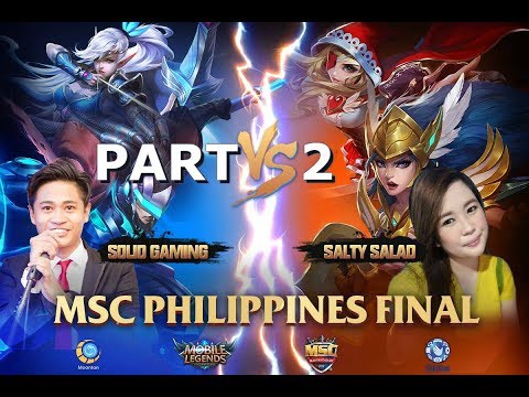 SGA vs SS - MSC FINALS - Mobile Legends - Solid gaming alpha vs Salty Salad Philippines