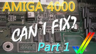 Can I fix this Amiga 4000? Part 1 (So much corrosion - it doesn't look good)