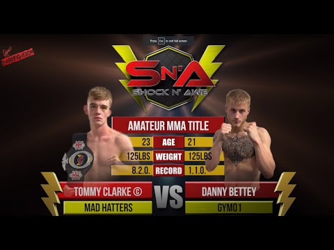 Shock N Awe 32 Amateur Flyweight MMA Title - Tommy Clarke vs Danny Bettey