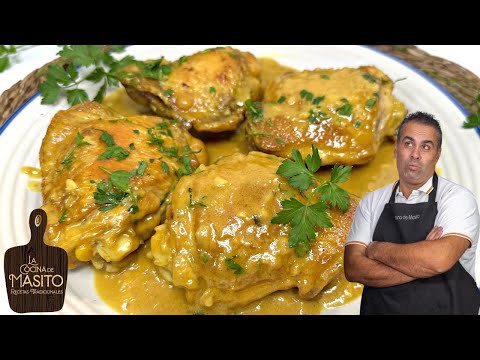 🍗 POLLO A LA MOSTAZA🍗 para mojar en la salsa sin parar 😍