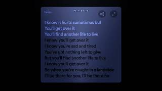 Landslide || Song by Oh Wonder lyrics song short WhatsApp status