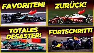 Mercedes und Ferrari an der Spitze, Red Bull optimistisch, Aston Martin in Verzweiflung