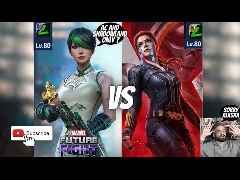 SHADOW SHELL LEVEL 80 REVIEW - NEW META ? WBL STAGES 55 + VS BLACK WIDOW lvl 80| Marvel Future Fight