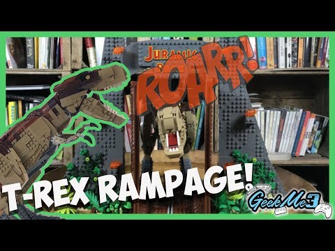 Vidéo LEGO Jurassic World 75936 : Jurassic Park : le carnage du T. rex