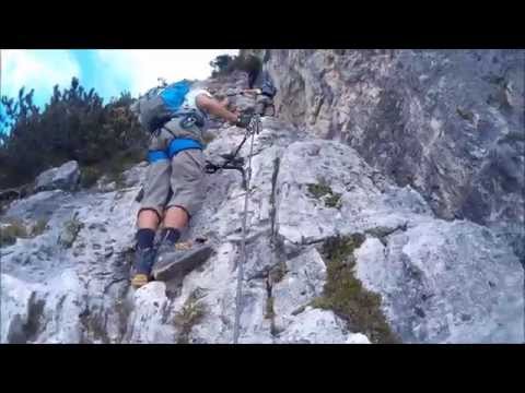 Pomagagnon -  vie ferrate strobel e terza cengia