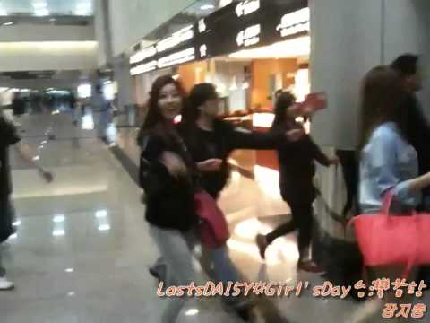 130424  M!COUNTDOWN Nihao-Taiwan  Girl's day  接機 @Taoyuan Airport