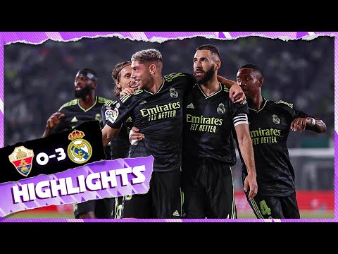 Elche 0-3 Real Madrid | HIGHLIGHTS | LaLiga 2022/23
