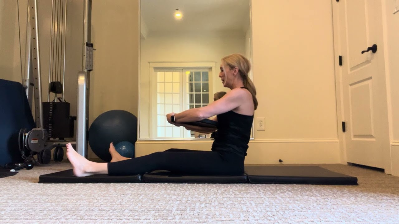 Spine Twist with Pilates Ring