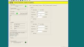 STA TPRG Configuration Software Tutorial Alarms Tab