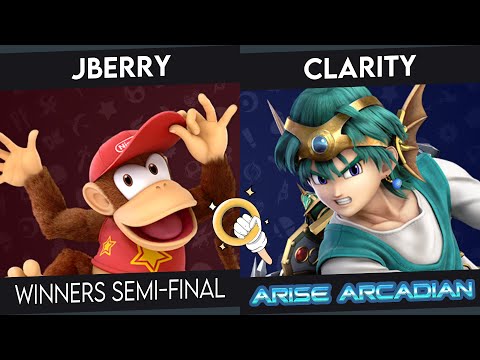 Arise Arcadian - clarity (Hero) Vs. JBerry (Diddy) - Winners Semis - Smash Ultimate