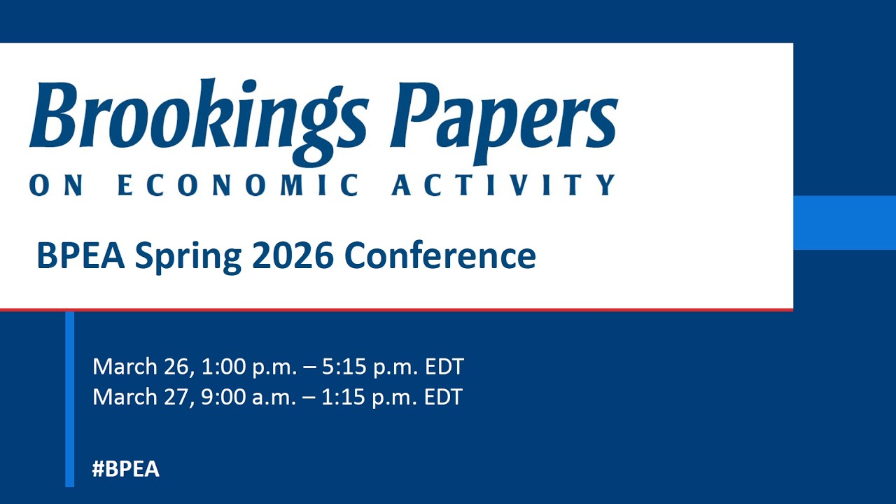 BPEA Spring 2026: Session 4 The Real Estate Crises in 1990s Japan and Contemporary China