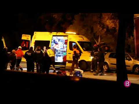 Ingressat un menor de 15 anys després d’envestir contra un camió estacionat al polígon de Binissalem