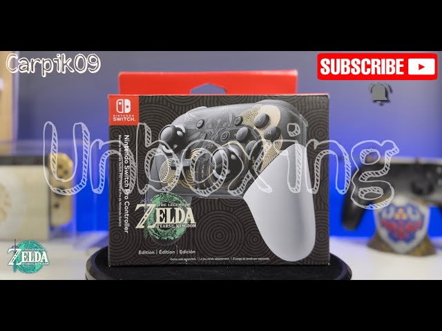 Vídeo relacionado con Nintendo Switch Pro-Controller Edición Limitada The Legend of Zelda: Tears of the Kingdom