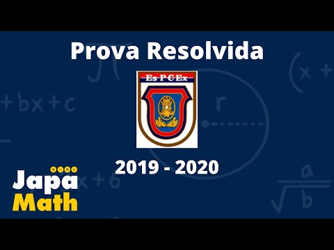 Prova Resolvida EsPCEx (2019 - 2020) - Apresentação