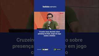 CRUZEIRO TOMA DECISÃO SOBRE PRESENÇA DE KAIO JORGE EM JOGO CONTRA O GRÊMIO