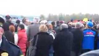 preview picture of video 'Otwarcie Mostu Solidarności w Płocku - Solidarity Bridge'