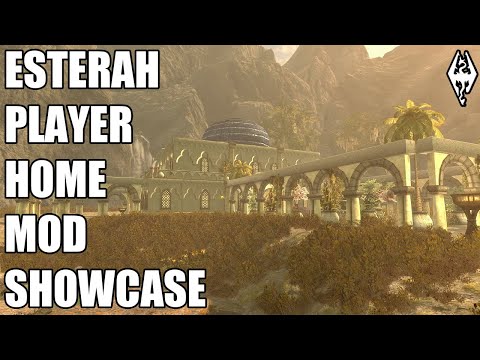 Xbox Skyrim SE: ESTERAH Redguard Player Home Mod Showcase