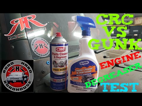 CRC VS GUNK ENGINE DEGREASERS TEST AND REVIEW! 2020
